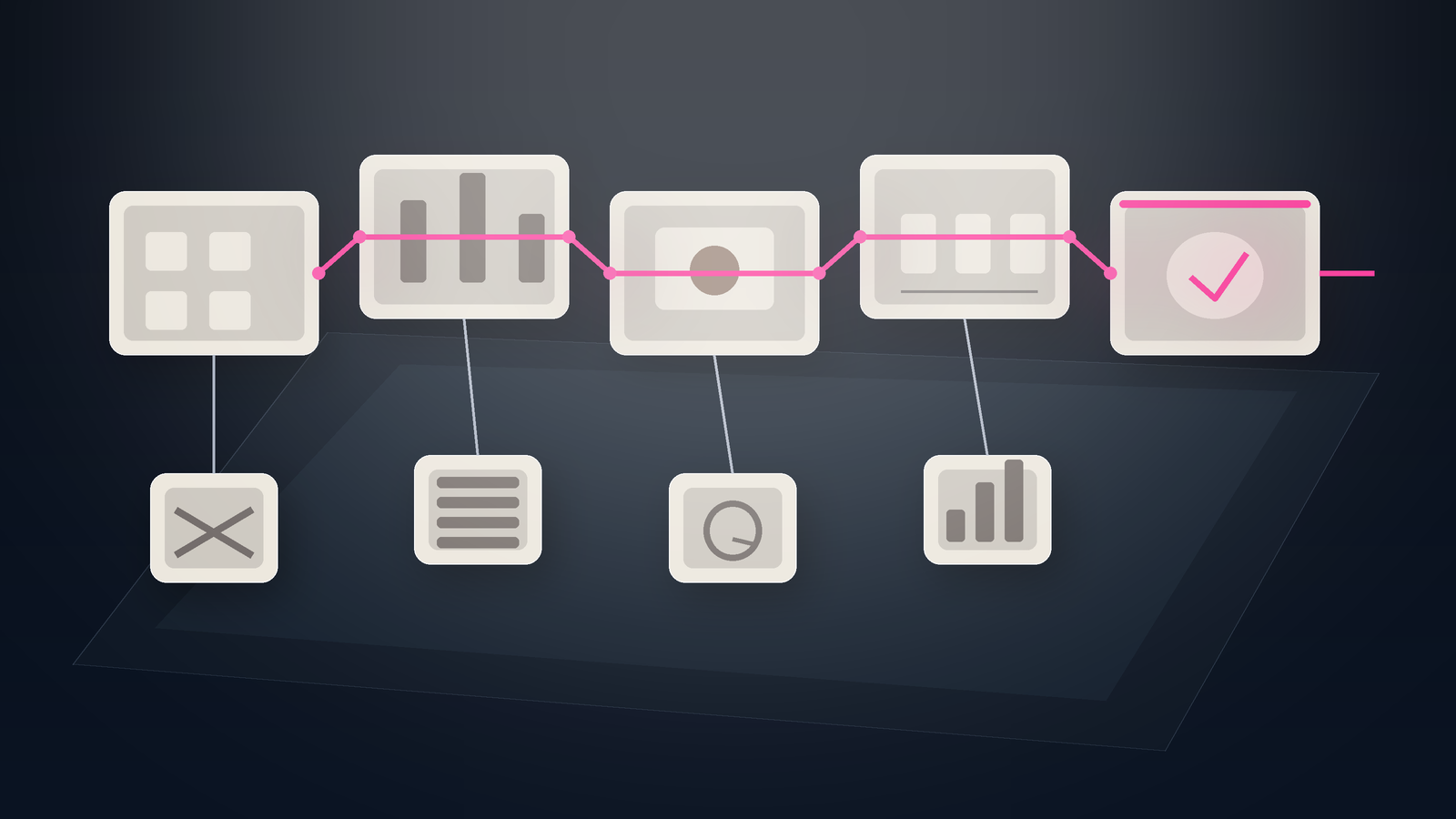 Ecommerce conversion optimization journey showing product discovery, decision friction and a clean path to purchase.